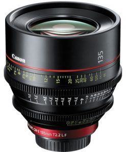 Canon CN-E 135mm T2.2 L F Cinema Prime Lens (EF Mount)