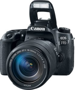 Canon EOS 77D DSLR Camera with 18-135mm USM Lens