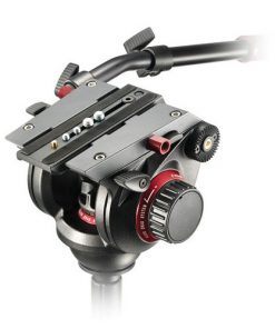 Manfrotto 504HD Head With 546B 2 Stage Aluminum Tripod Systema