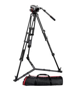 Manfrotto 504HD Head With 546GB 2 Stage Aluminum Tripod System