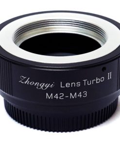 Mitakon Zhongyi M42 Lens to Micro Four Thirds Camera Lens Turbo Adapter Mark II