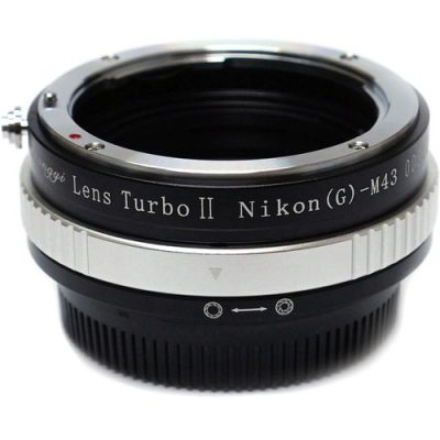 Mitakon Zhongyi Nikon F Mount G Lens to Micro Four Thirds Camera Lens Turbo Adapter Mark II