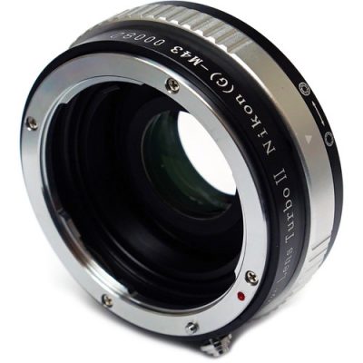 Mitakon Zhongyi Nikon F Mount G Lens to Micro Four Thirds Camera Lens Turbo Adapter Mark II