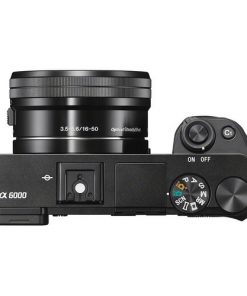 Sony A6000 Mirrorless Digital Camera with 16-50mm Lens (Black)