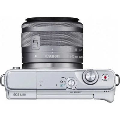 Canon EOS M10 Mirrorless Digital Camera with 15-45mm