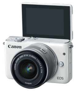 Canon EOS M10 Mirrorless Digital Camera with 15-45mm