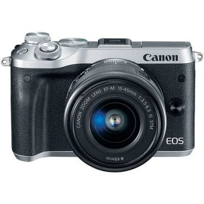 Canon EOS M6 Mirrorless Digital Camera with 15-45mm