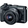 Canon EOS M6 Mirrorless Digital Camera with 15-45mm Lens (Black)