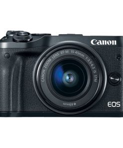 Canon EOS M6 Mirrorless Digital Camera with 15-45mm Lens (Black)