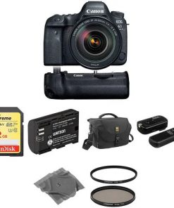 Canon EOS 6D Mark II DSLR Camera with 24-105mm F4 Lens Basic Kit