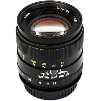 Mitakon Zhongyi 85mm F2 Lens