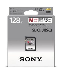 Sony 128GB M Series UHS-II SDXC Memory Card (U3)