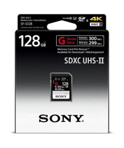 Sony 128GB SF-G Series UHS-II SDXC Memory Card