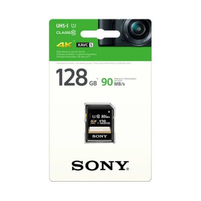 Sony 128GB SF-UY3 Series UHS-I SDXC Memory Card