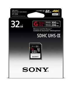 Sony 32GB SF-G Series UHS-II SDHC Memory Card