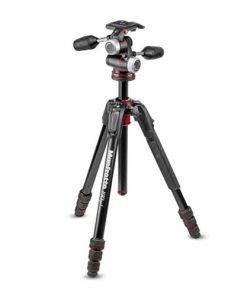 Manfrotto 190go! Aluminum Tripod Kit 4 Section With XPRO 3 Way Head