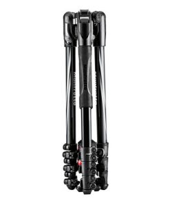 Manfrotto Befree Advanced Travel Aluminum Tripod With 494 Ball Head (Lever Locks, Black)