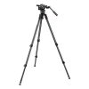 Manfrotto Nitrotech N8 Video Head And 535 Carbon Fiber Tripod