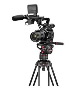 Manfrotto Nitrotech N8 Video Head And 535 Carbon Fiber Tripod