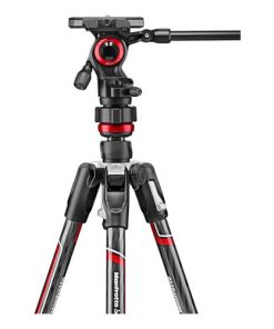 Manfrotto Befree Live Carbon Fiber Video Tripod Kit with Twist Leg Locks