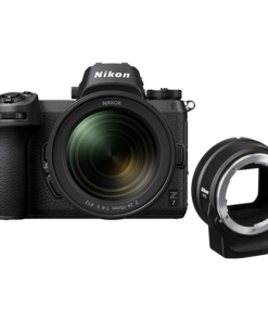 Nikon Z7 with 24-70mm Lens and FTZ Adapter Mount