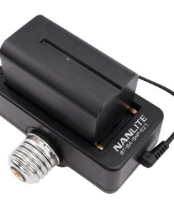 NPF Battery Adapter with E27 Head